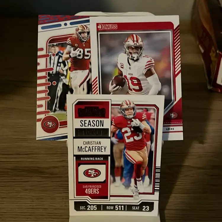 George Kittle Debo Samuel Christian McCaffrey