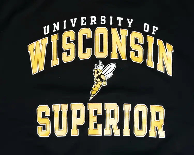 Wisconsin Superior Yellowjackets Sweatshirt Badgers college football collegiate