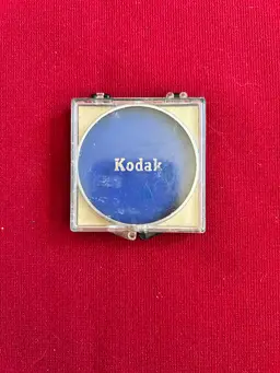 Vtg Kodak Photoflood Filter 80B series 7 (PH43)