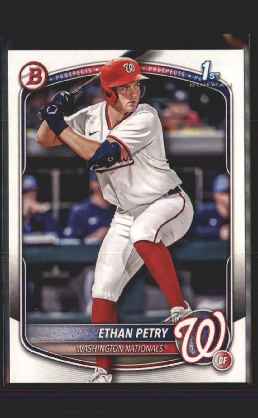 2025 Bowman Draft #BD-151 Ethan Petry - (137) - Washington Nationals