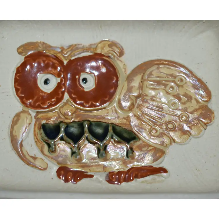 Vintage Takahashi Owl Trinket Dish