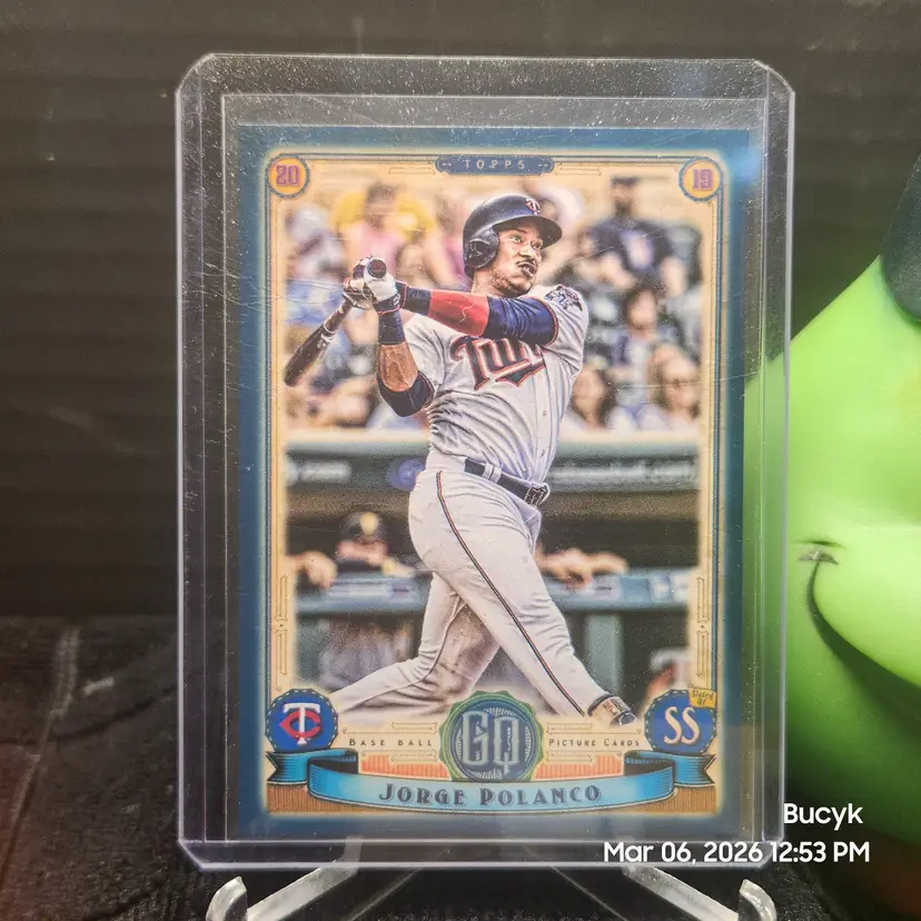 2019 Topps Gypsy Queen Indigo - Jorge Polanco Minnesota Twins 190/250