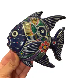 Talavera Fish Wall Hanger