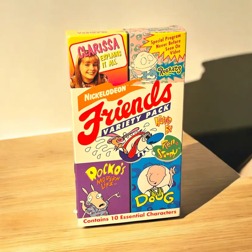 VTG VHS Nickelodeon Friends Variety Pack