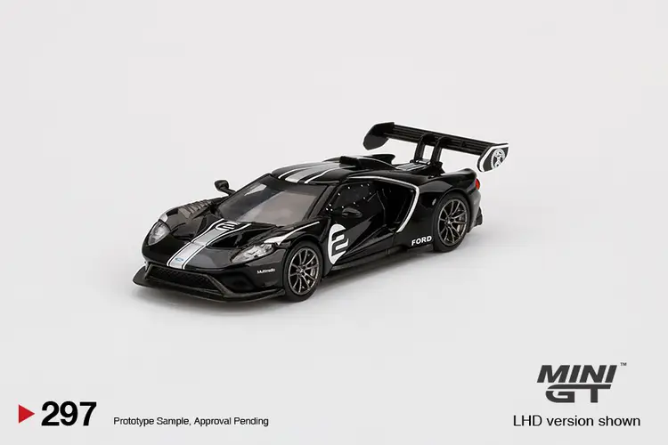 Mini GT Ford GT Mk II #006 Shadow Black #297
