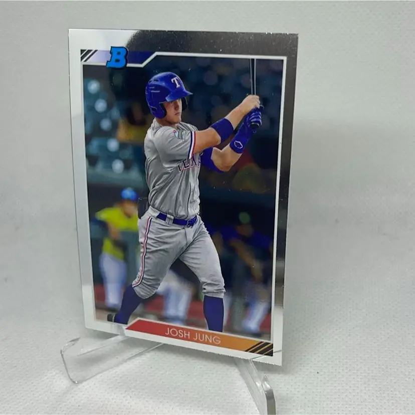 2020 bowman heritage chrome josh jung Texas Rangers 