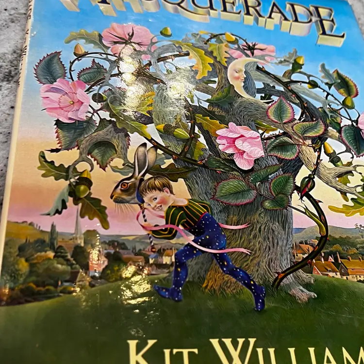 31 Vintage Masquerade Whimsical Book