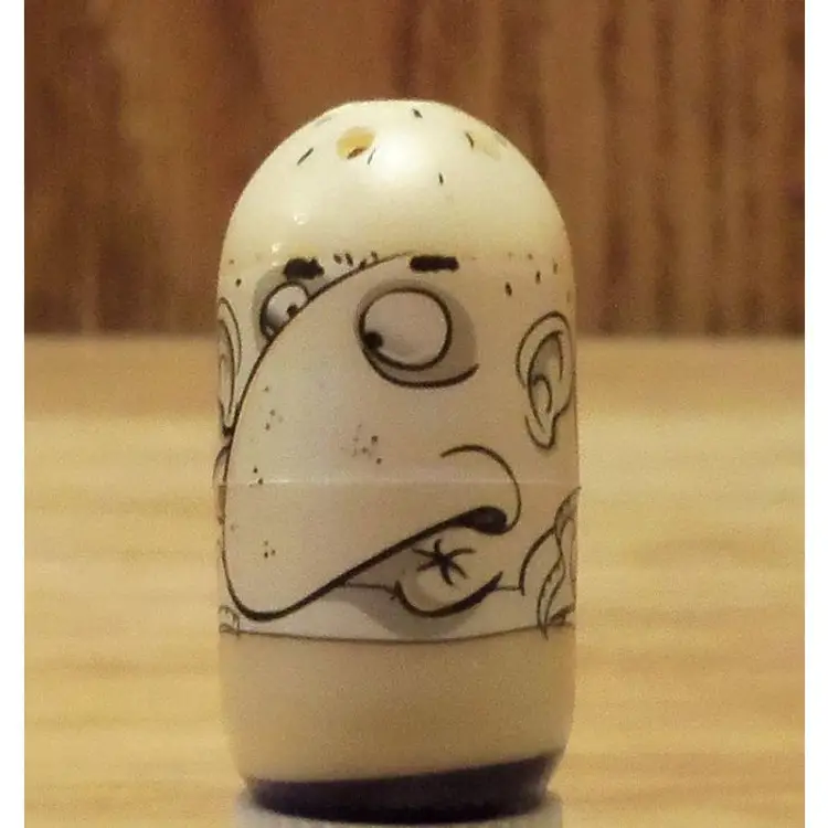 Mighty Beanz #128 Big Nose Bean - Series 2 - 2010