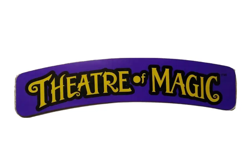 Theatre Of Magic Pinball Machine Decal Sticker Original NOS Promo 1995