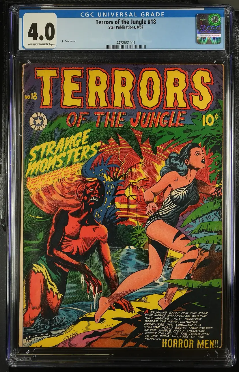 Terrors of the Jungle #18 CGC 4.0
