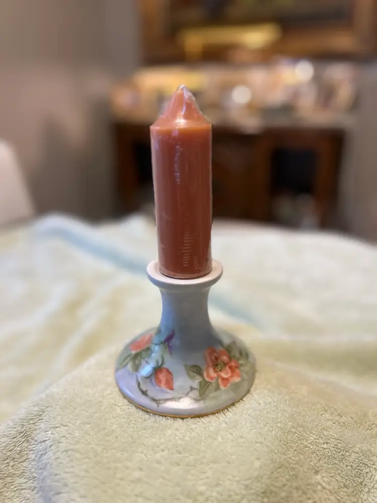 Mikasa Hand painted Candle Holder