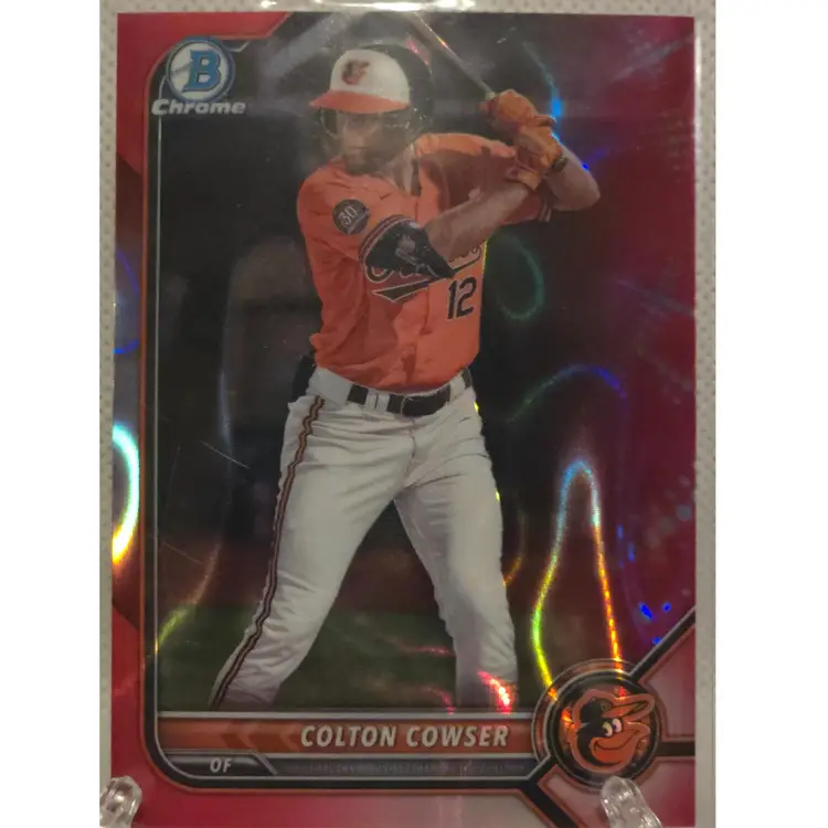 2022 Bowman Chrome Colton Cowser #'d 1/5