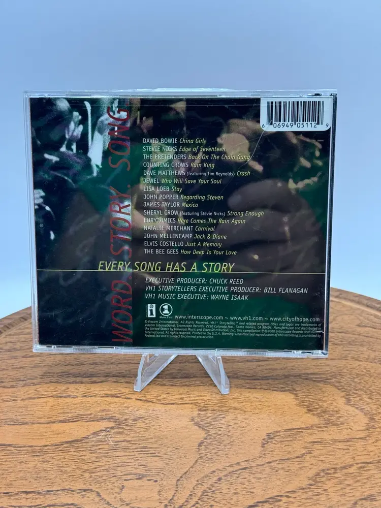 VH1 STORYTELLERS - David Bowie Stevie Nicks Elvis Costello  Bee Gees - CD- EX/EX