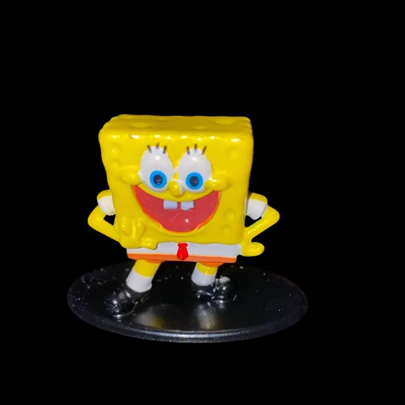 #03- Nano Nickelodeon Metal New Old Stock Figurine- Spongebob