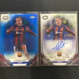 Claudia Pina Lot - Topps Chrome Auto And Numbered 175/250 - FC Barcelona - Women’s Soccer