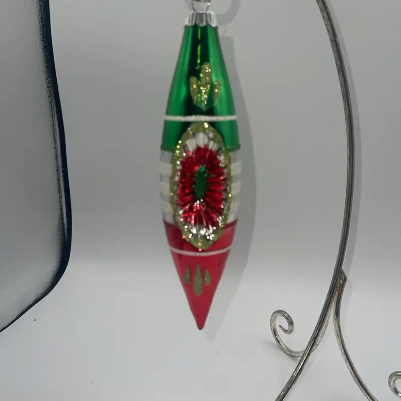 Christopher Radko Shiny Brite Tulip Reflector Ornament  7”