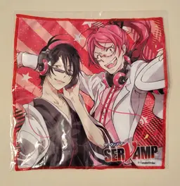 SerVamp Hanky Handkerchief Towelette TanakaStrike Tsubaki Berukia Manga Anime