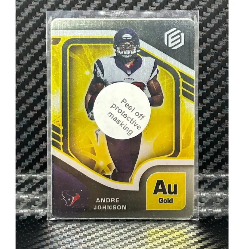 2021 Panini Elements - Gold #15 Andre Johnson /250 Houston Texans