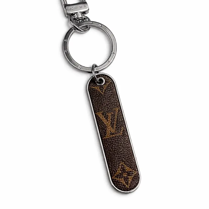 Up Cycled LV Keychain/Bag Charm