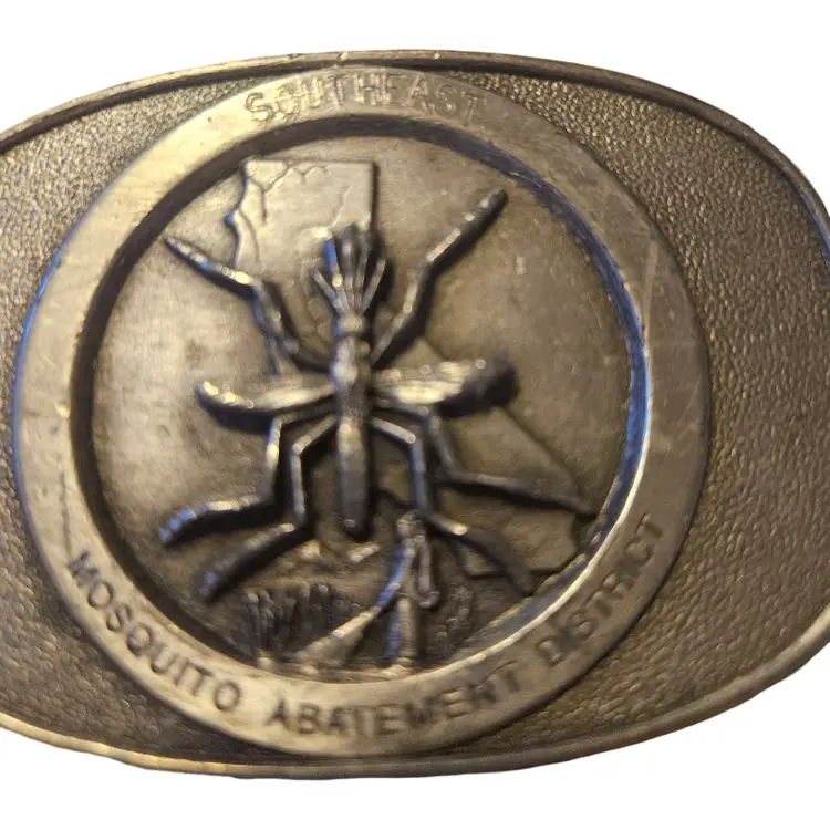 1983 Vintage Siskiyou Southeast Mosquito Abatement District Belt Buckle