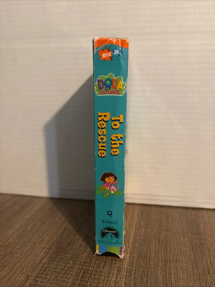 Dora the Explorer - To the Rescue VHS 2001 Nick Jr. Nickelodeon Tested