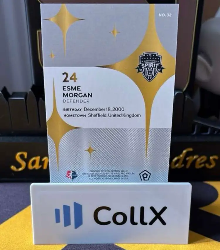 Esme Morgan - Washington Spirit - 205 Parkside NWSL Collection - Stars Of The NWSL - Silver /100