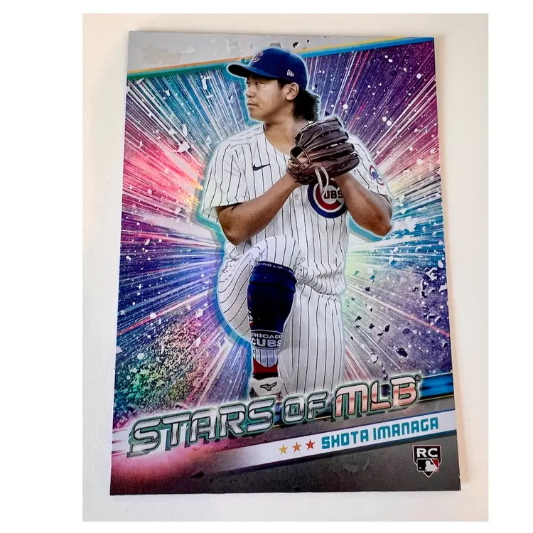 Shota Imanaga RC Stars Of MLB Chicago Cubs