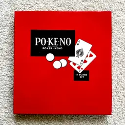 Vintage 1960s PO-KE-NO Poker Keno Card Game - U.S. Playing Card Co. - Complete!!