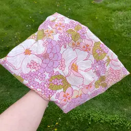 Vintage 60s/70s “Bountiful” by Fieldcrest Fitted Full Percale Sheet