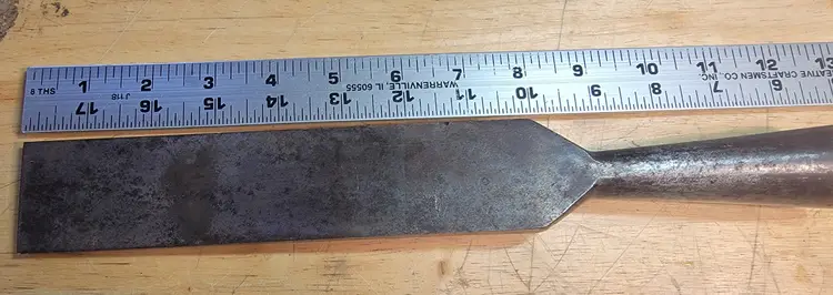 Vintage PS&W Co. Timber Framing Slick – No.1 EX – 1 5/8" Blade – USA 1890-1915