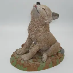 Tom Clark - "Timber" - Young Timber Wolf Sculpture - #9067 - Vintage