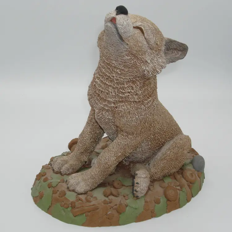 Tom Clark - "Timber" - Young Timber Wolf Sculpture - #9067 - Vintage