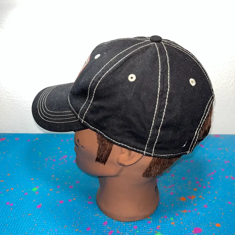 Cavenders Beast Hat Cap Deer since 1965 Black Mens Embroidered patch adjustable