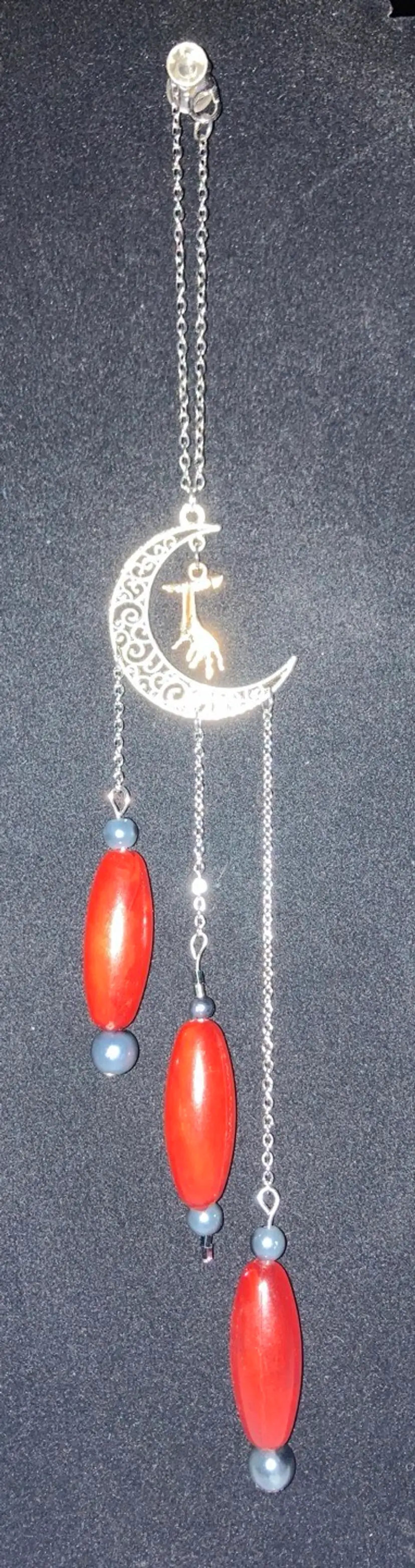 Creepy Hand Sun Catcher! 10” Long! UV Reactive!