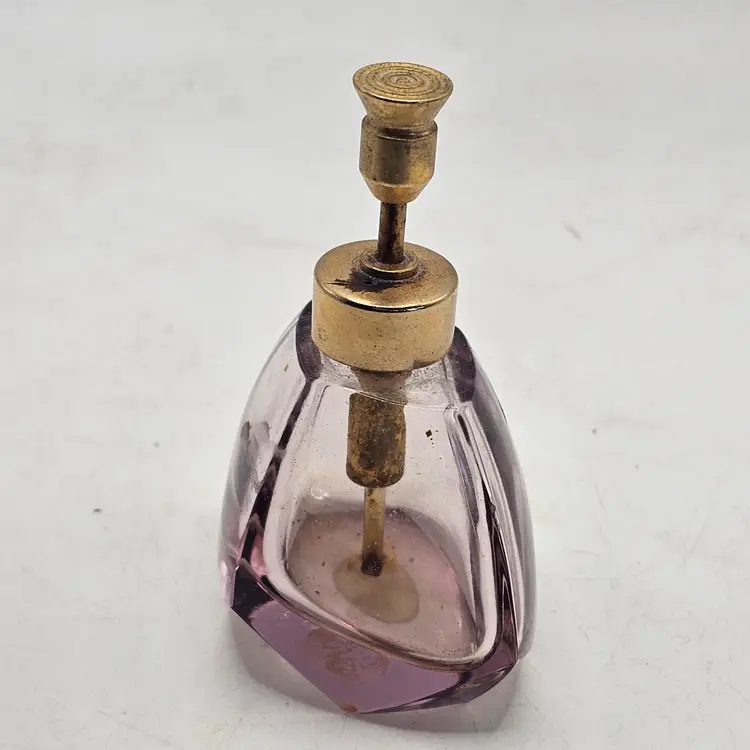 Glass perfume Bottle vintage made in west Germany