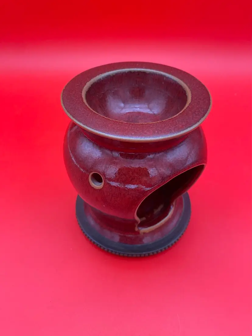 PartyLite Barn Red Moroccan Spice Tea Light Candle Wax Warmer