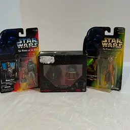Star Wars Helmet & POTF Lot