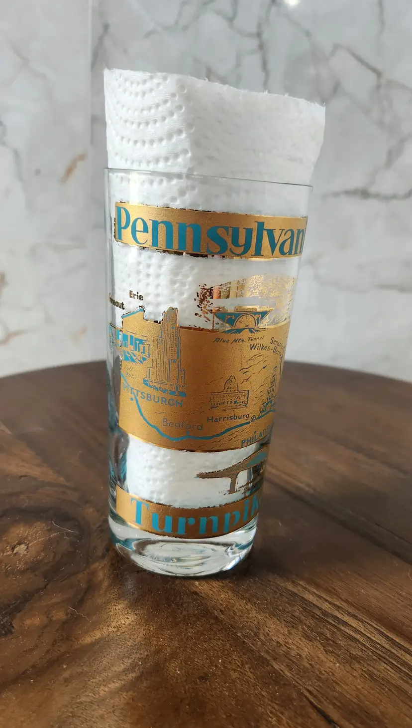 Vintage Pennsylvania Souvenir Glass