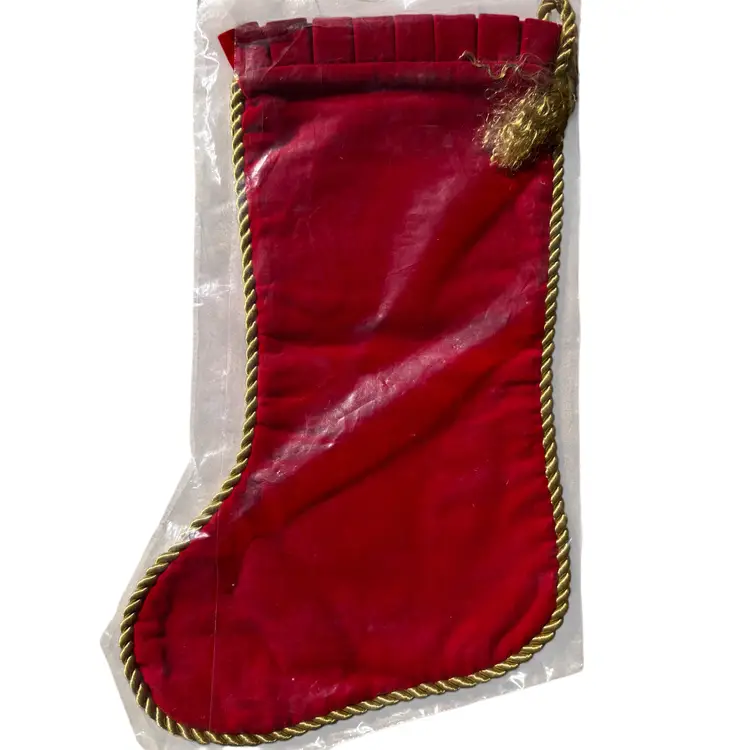 Anna Vintage Needlepoint Stocking