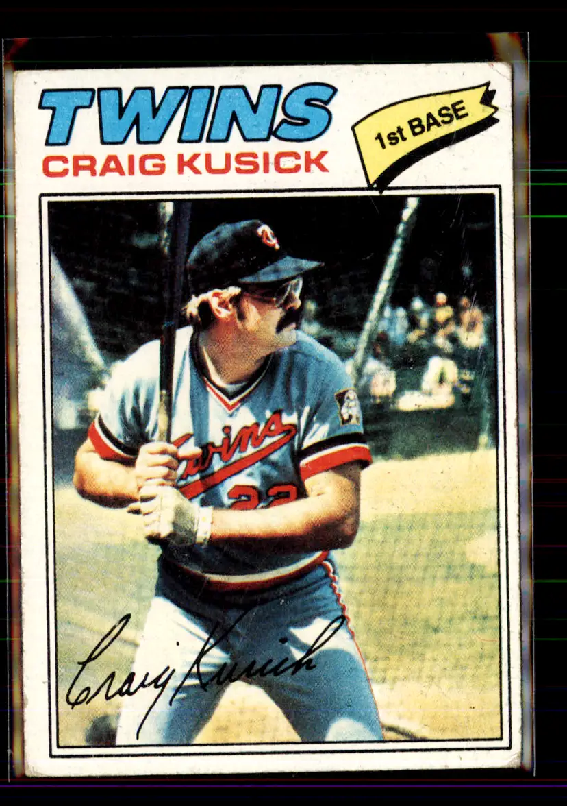 Craig Kusick 1977 Topps #38 - (144) - Minnesota Twins