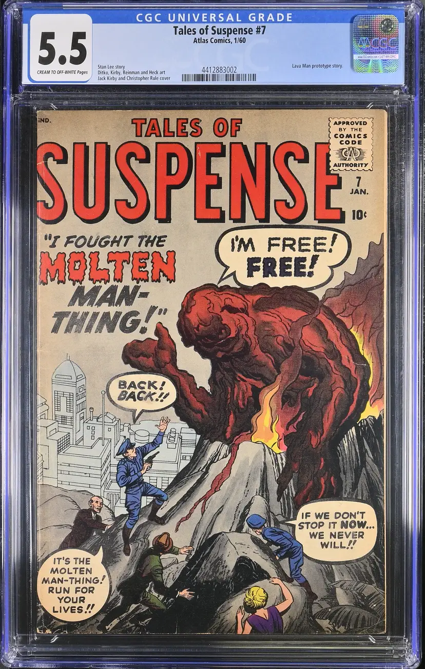 Tales of Suspense #7 CGC 5.5