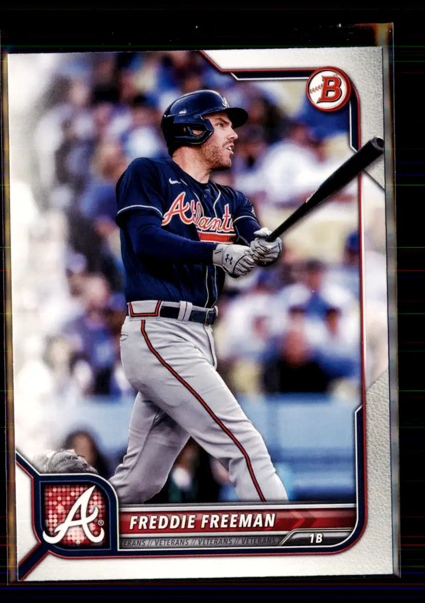 Freddie Freeman 2022 Bowman #28 - (135) - Atlanta Braves