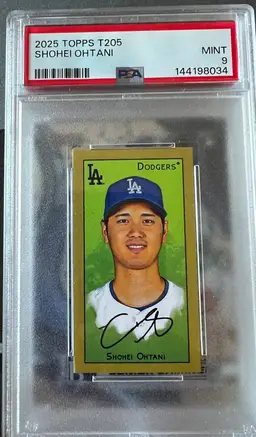 Shohei Ohtani 2025 Topps T205 PSA 9