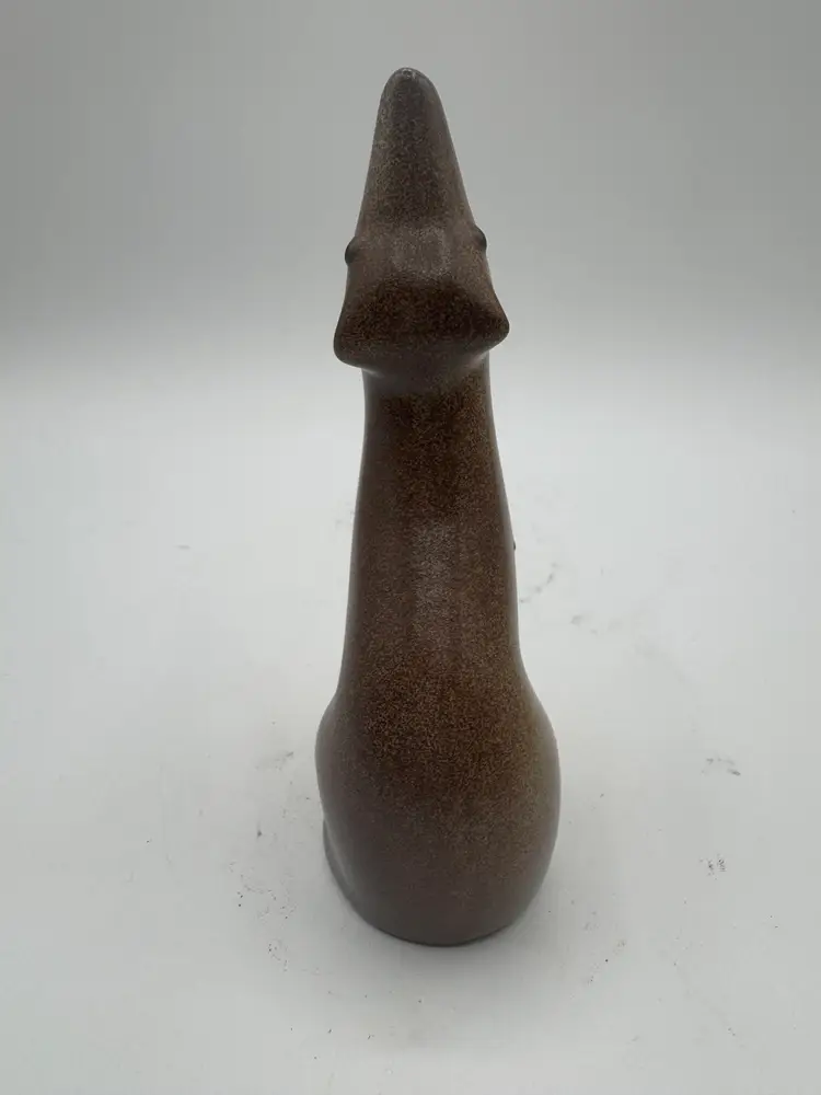 Howard Pierce Howling Wolf Ceramic Figurine