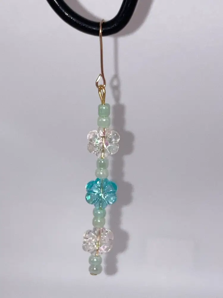 Miniature Ornament Snowflakes! Made By Me! 3” When Hanging!