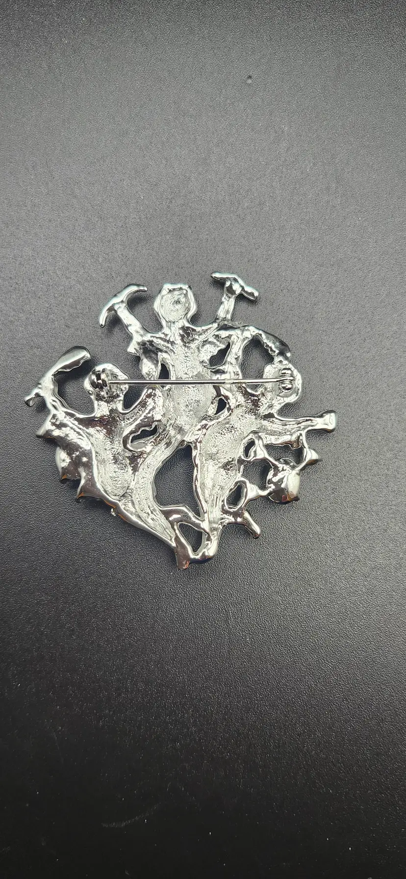 Vintage Cherub Dance Brooch - NOS