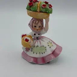 Lefton February Girl Figurine