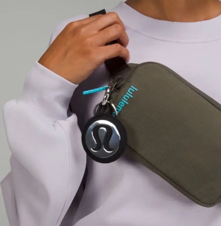 Lululemon BIG Logo Bag Keychain Sold Out In Stores RARE Retired