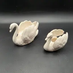 Goebel White Swans Set of 2