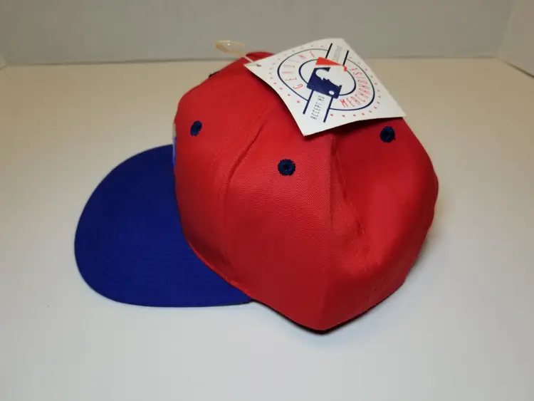 Vintage 90s Texas Rangers MLB Baseball Red Snapback Hat